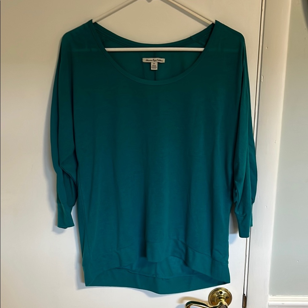 Teal Long Sleeve Top